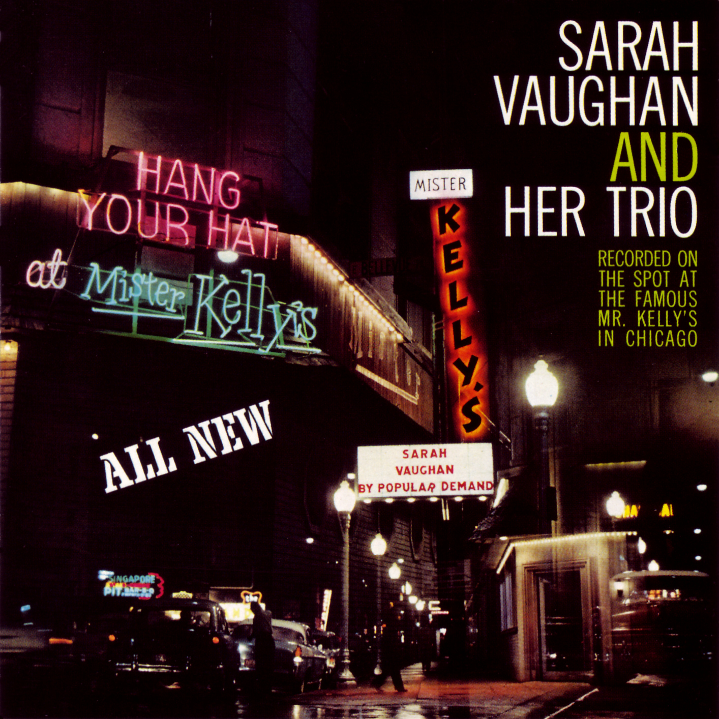 Sarah Vaughan at Mister Kelly's